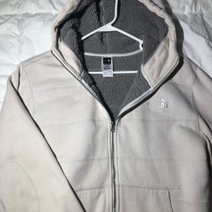 The North Face insulated hoodie